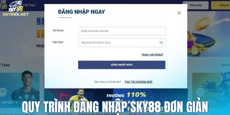 Hội viên điền chuẩn xác thông tin vào ô đăng nhập