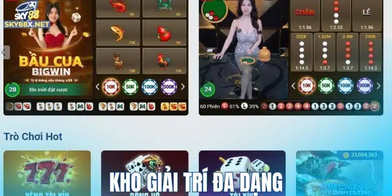 Ưu điểm vượt trội đến từ nhà cái giải trí